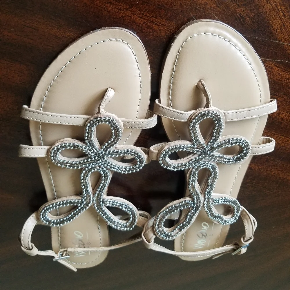 Mossimo Rhinestone flat sandals‎